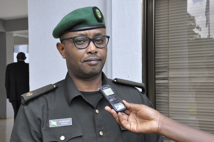 Major Marcel Mbabazi umuyobozi wungirije wa RPA