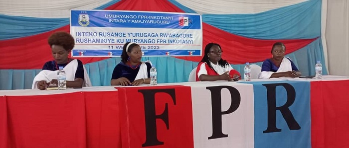 Nyirarugero yibukije abagore kuba urugero rw'ibyiza no kubisangiza abandi