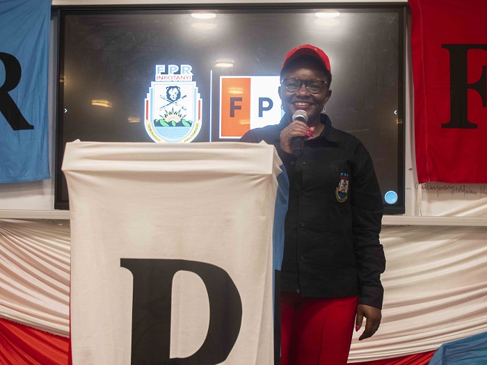 Dr. Charline Uwilingiyimana, Chairperson wa FPR-Inkotanyi muri INES-Ruhengeri