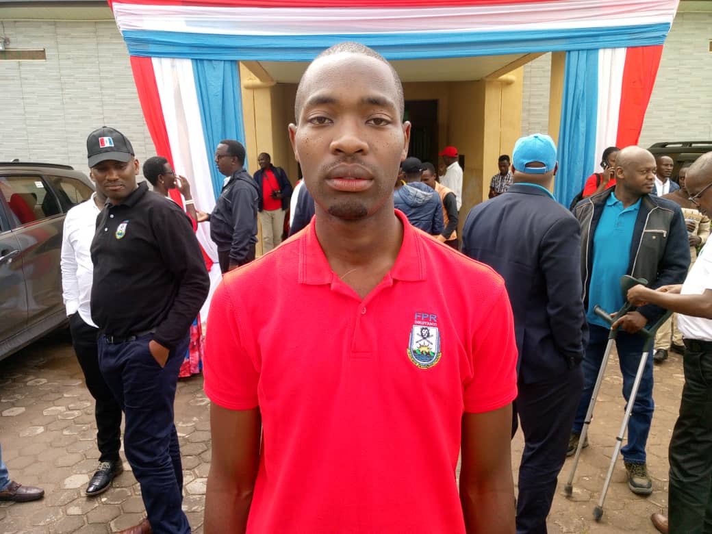 Tugirimana avuga ko agiye gufasha urubyiruko gukora cyane no kwirinda ibiruyobya