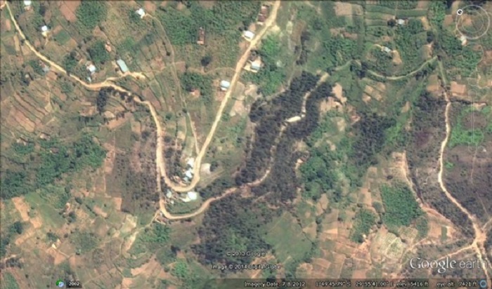 Ifoto igaragaza tumwe mu duce tw'Akarere ka Rulindo