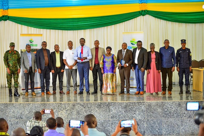 Abayobozi mu Turere twa Gakenke na Gicumbi bishimiye imyanya bagize muri EjoHezaa