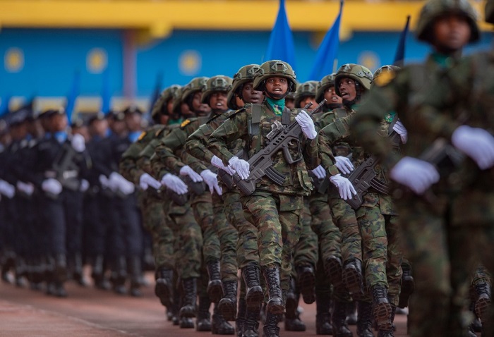 Umugore ntiyasigaye inyuma mu kubungabunga umutekano haba mu gihugu imbere no hanze yacyo