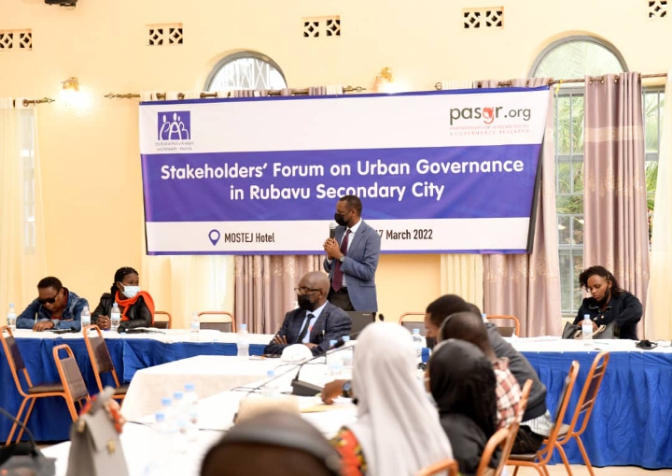 Abitabiriye ibiganiro birebana no gutunganya igishushanyo mbonera cy'umujyi wa Rubavu 