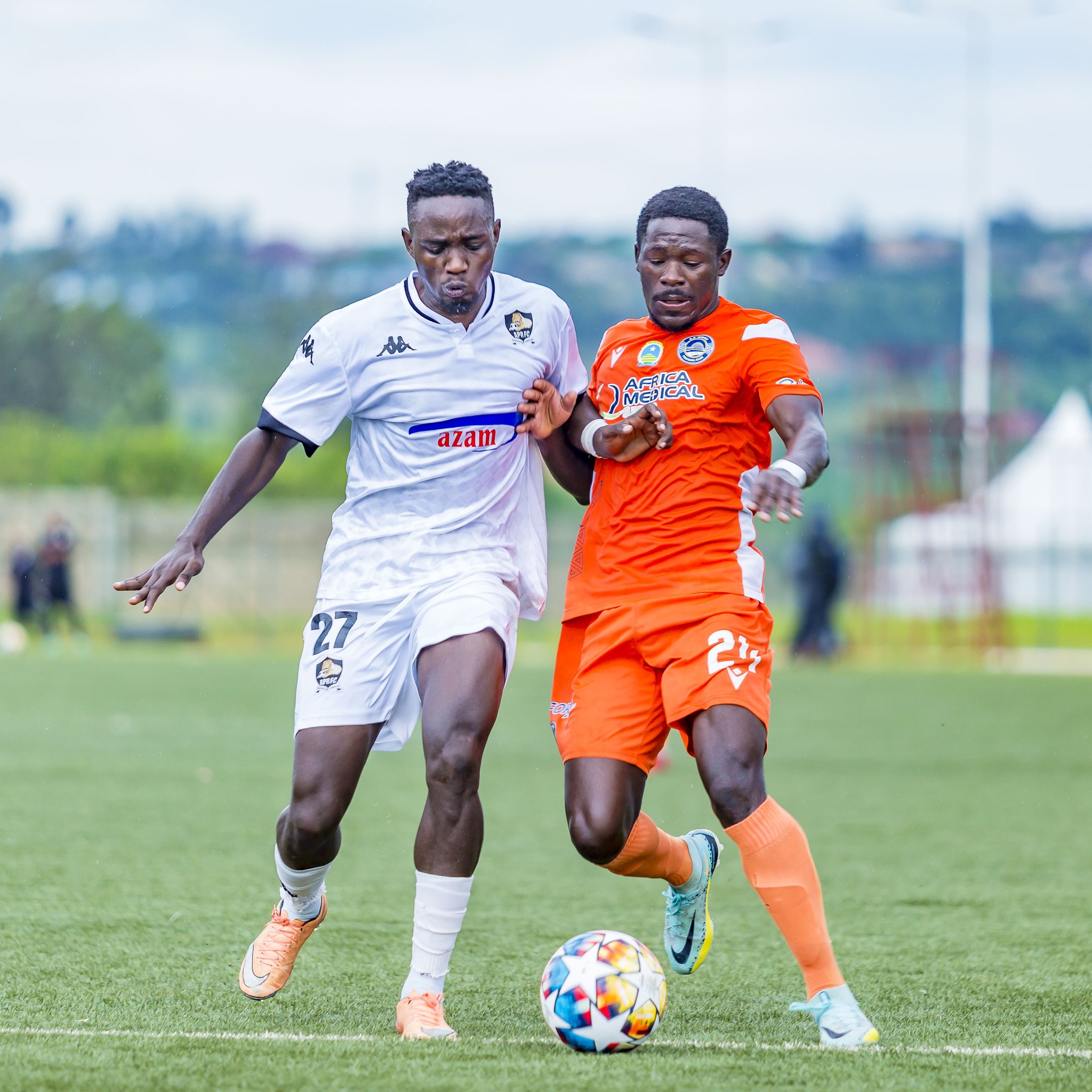 Ruboneka Jean Bosco ahanganye na Djuma Lawrence wa AS Kigali