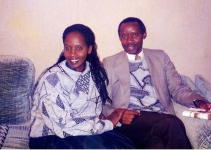 Rugamba Sipiriyani n'umugore we Daforoza