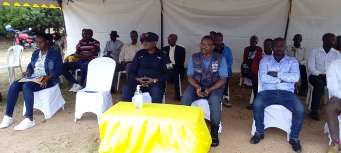 Inzego z'umutekano zari zitabiriye isomwa ry'uru rubanza 