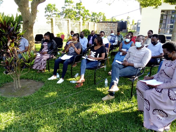 Abakozi b'akarere ka Ruhango bahamya ko kunga Ubumwe ari indangagaciro ibarinda amacakubiri mu kazi