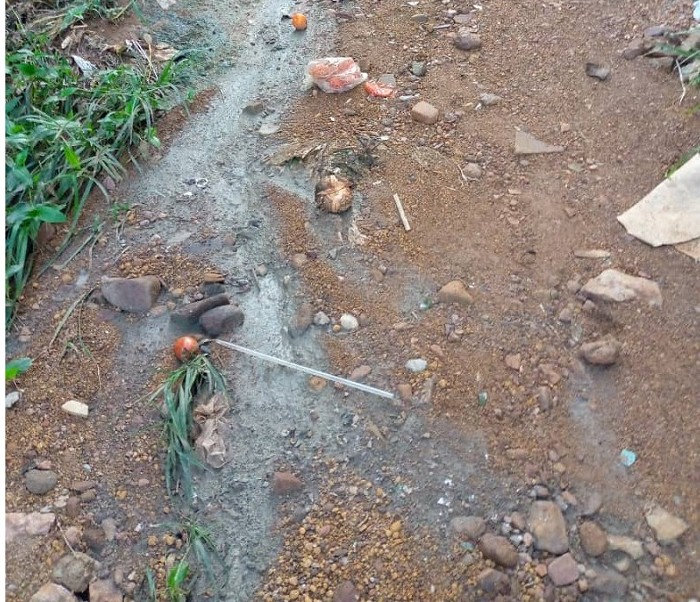 Iyo imvura yaguye imanukana ibitaka n'imyanda