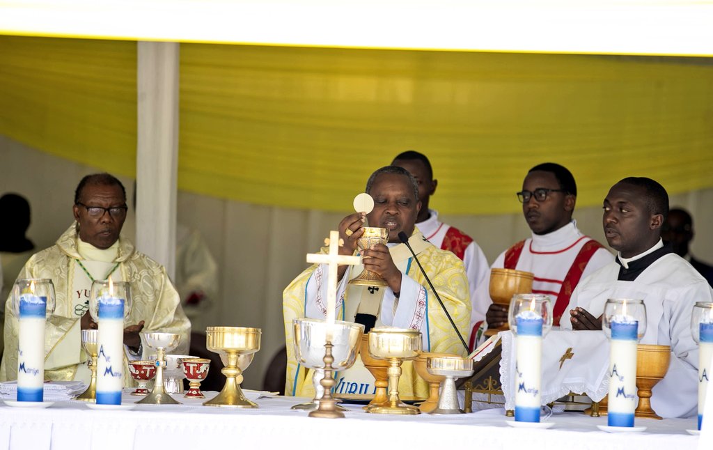 Antoine Karidinali Kambanda na we yitabiriye ibi birori