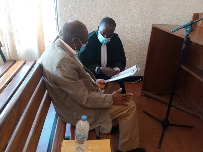 Rusesabagina n'umwunganizi we mu Rukiko rw'Ibanze rwa Kicukiro