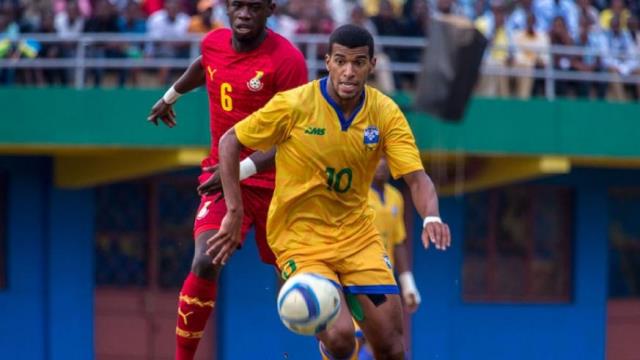 Rushenguziminega mu mukino yaherukagamo akinira Amavubi