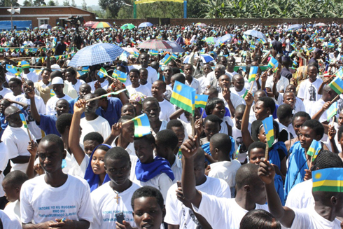 Abaturage bari baje ari benshi baje kwakira umukuru w