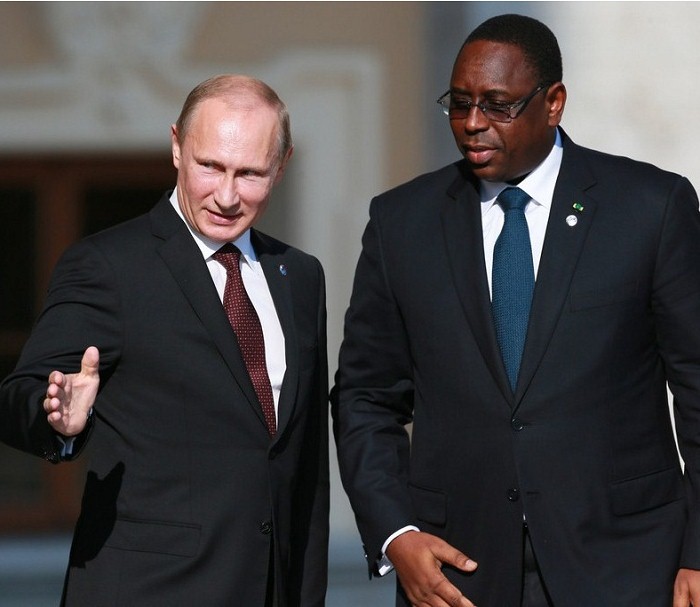 Perzida Sall na Putin baraganira kuri uyu wa Gatanu