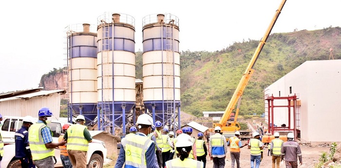 Imirimo yo kubaka uru rugomero igeze kuri 86%