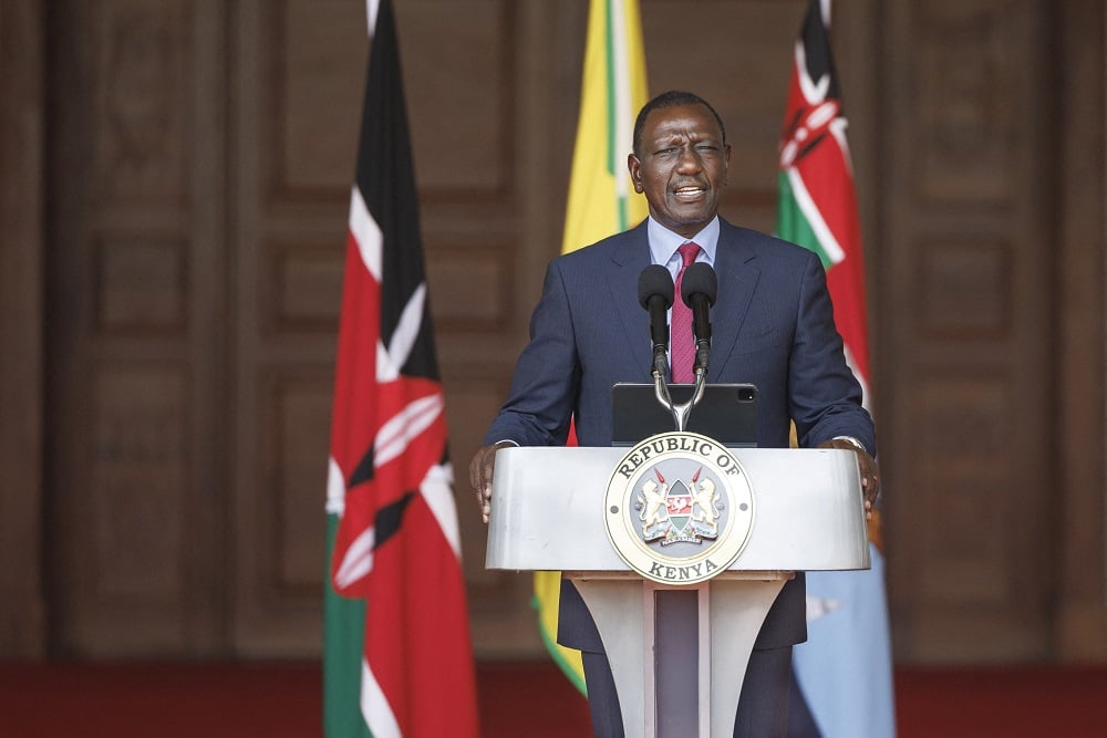 Perezida wa Kenya, Dr. William Ruto, aherutse gusesa Guverinoma kubera igitutu cy