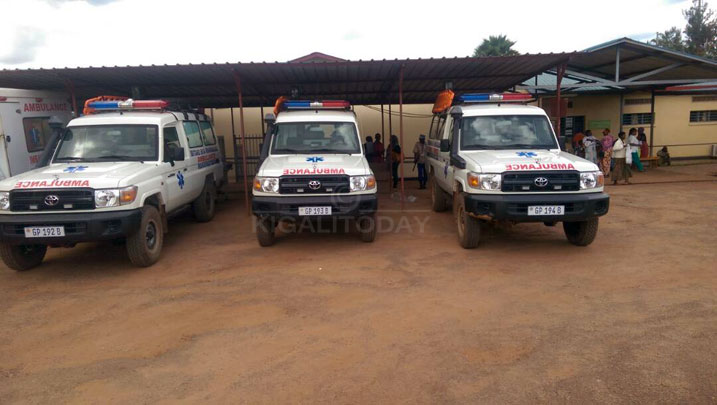 Ibitaro bya Rwamagana byahaye imbangukiragutabara eshatu zifite agaciro ka miliyoni 167