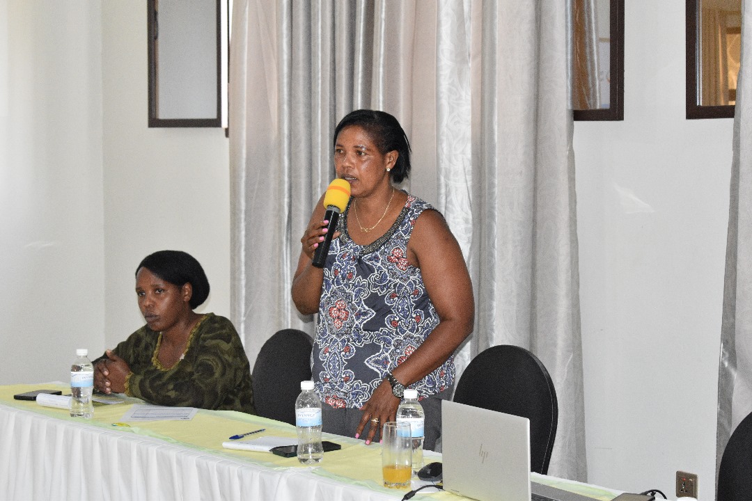 Abahagarariye inzego zitandukanye bunguranye ibitekerezo barebera hamwe uko uyu mushinga wazarushaho gutanga umusaruro no kugera ku ntego zawo