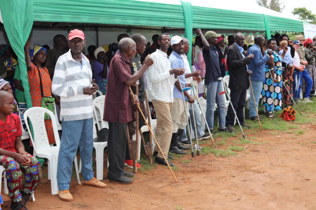 Bamwe mu bafite ubumuga bo mu Karere ka Rwamagana bishimira ko guhurira hamwe bibakura mu bwigunge ahubwo bakaganira ku bikorwa bibateza imbere