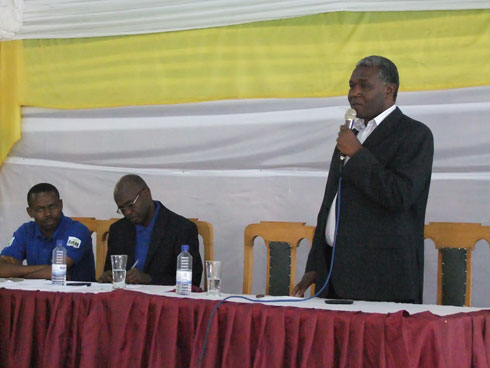 Umuyobozi wa RWAMREC wungirije, Nzabonimana Venant.