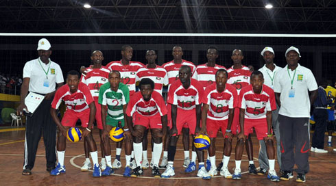 Ikipe y'u Burundi ya Voleyball.