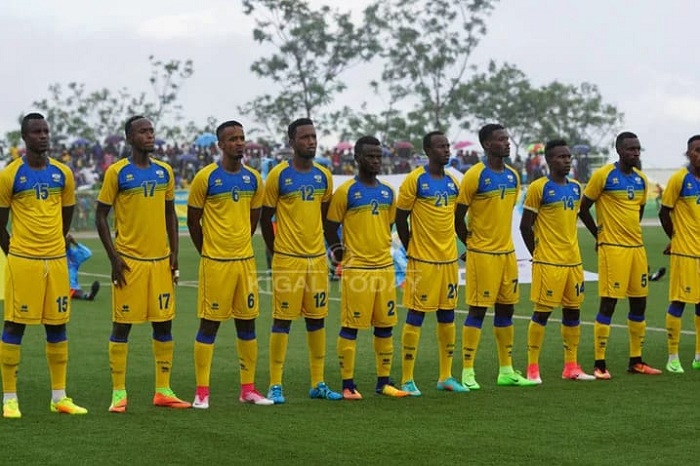 Amavubi yari yabanjemo ubwo baheruka gusezerera Ethiopia