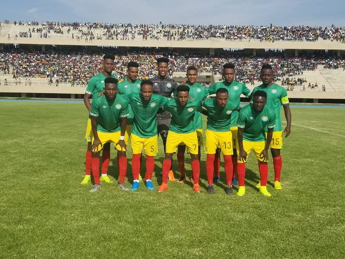 Abakinnyi 11 babanjemo ku ruhande rwa Ethiopia