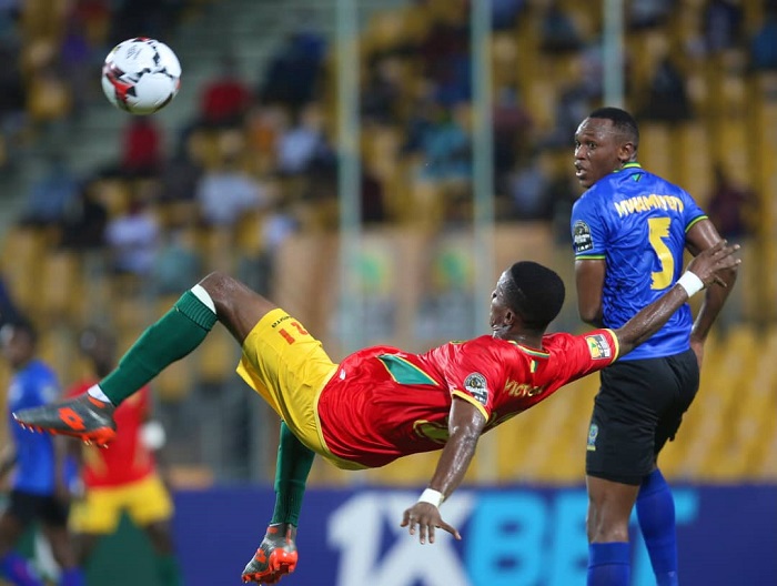 Umukino wa Guniea na Tanzania wabonetsemo ibitego bine