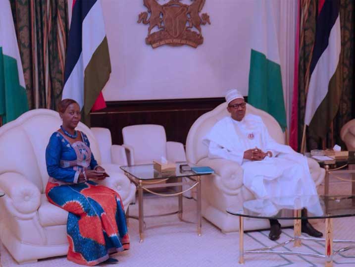 Mushikiwabo yavuze ko ibi biganiro byibanze ku butwererane bw'ibihugu byombi, umutekano n'impinduka muri Afurika