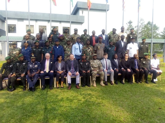 Aba Ofisiye 34 bari guhugurwa ku kubungabunga amahoro