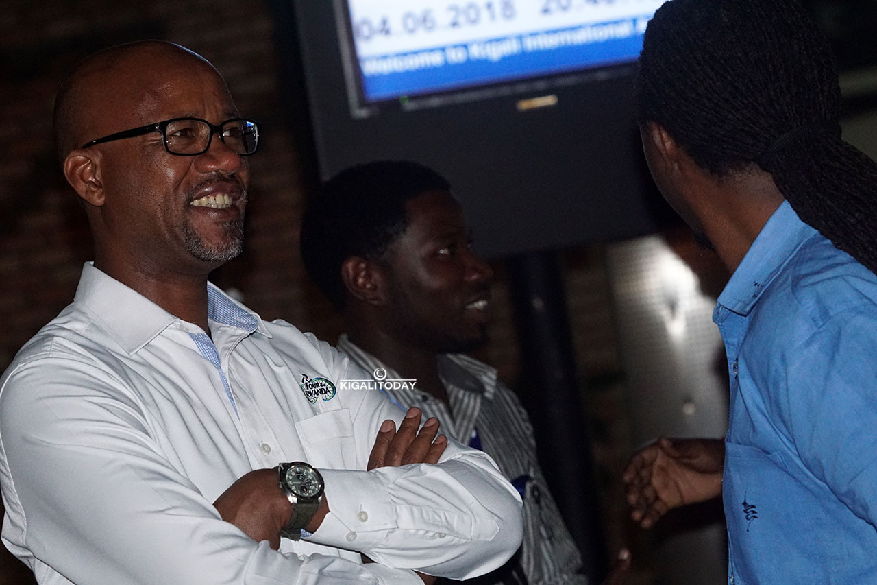 Aimable Bayingana, Umuyobozi wa Ferwacy yari yaje gutegereza aba bakinnyi