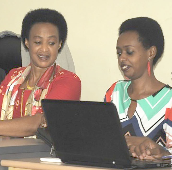 Dianne Rwigara na Nyina mu rukiko rukuru kuri uyu wa Gatatu