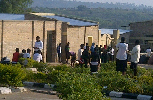 Ubwo twageraga muri iki kigo tariki 03/09/2012, abana bari bakiri mu gihirahiro.