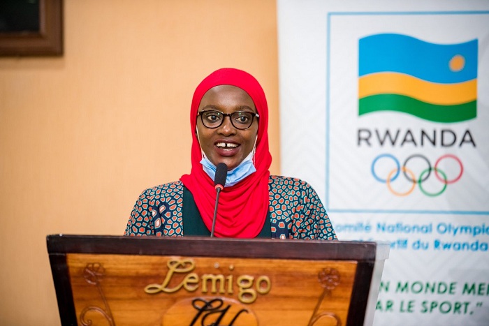 Umutoni Salama, visi Perezida wa kabiri muri Komite Olempike y'u Rwanda