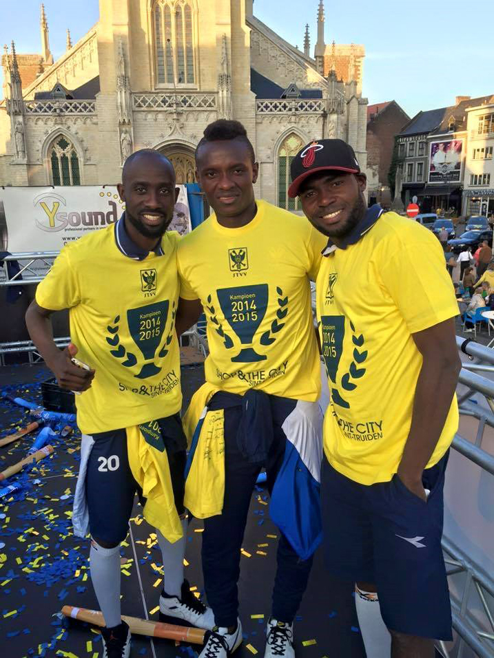 Salomon Nirisalike ubwo ikipe yabona itike yo kujya mu cyiciro cya mbere