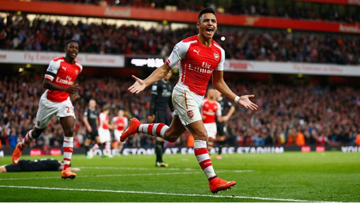 Sanchez akomeje gufatira runini ikipe ya Arsenal.