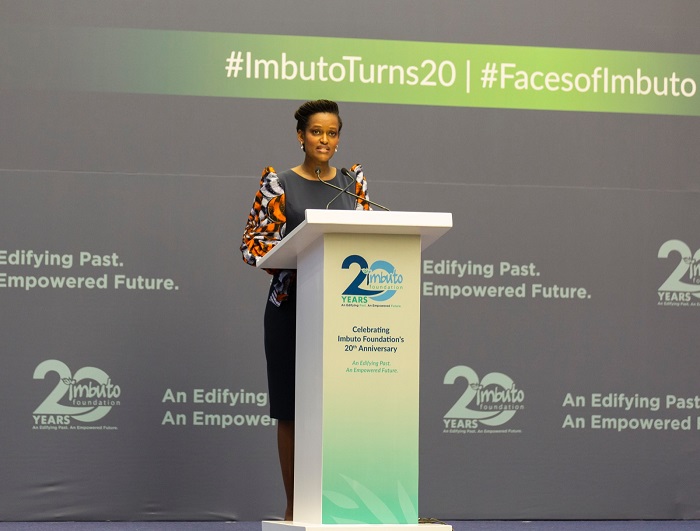 Umuyobozi wa Imbuto Foundation, Sandrine Umutoni