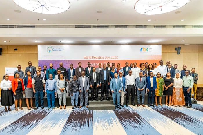 Ku munsi mpuzamahanga wo kurwanya Hepatite hafashwe ifoto y'urwibutso