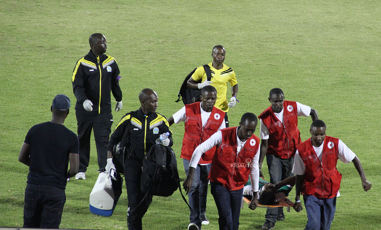 Nshuti Dominique Savio yaje guhita ajyanwa kwa muganga