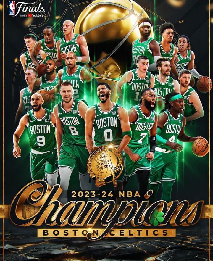 Boston Celtics yegukanye shampiyona ku nshuro ya 17