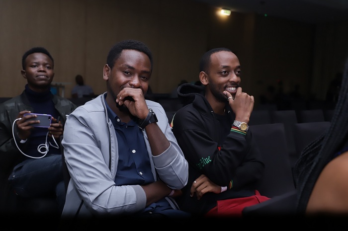 Migisha Gerome na Michael Sengazi, bamwe mu batangije Comedy Knights 