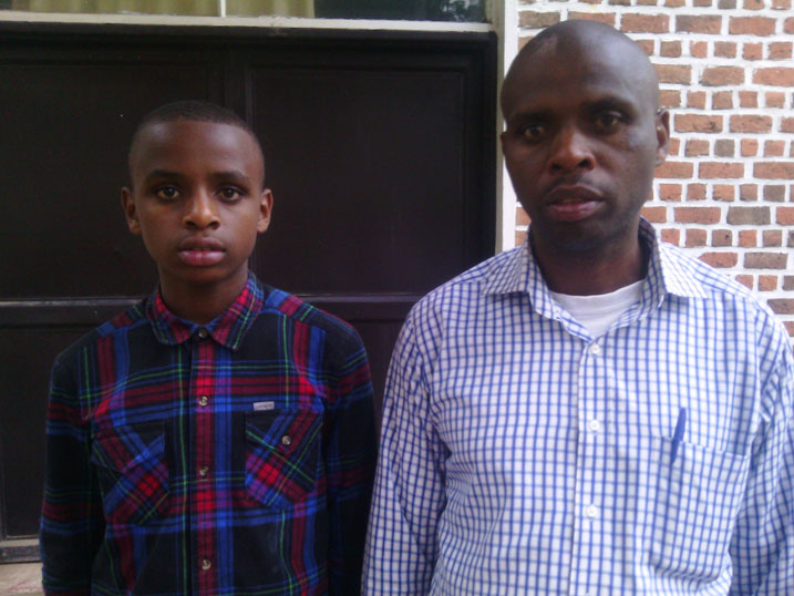 Semana wabaye uwa kane mu gihugu na papa we Harelimana Viateur.