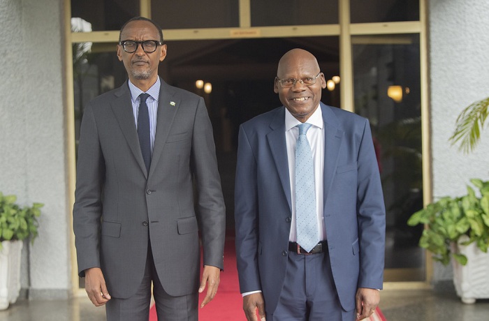 Perezida Kagame na Dr. Iyamuremye Augustin watorewe kuyobora Sena