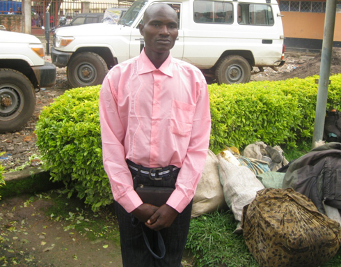 Sergent Major Sibomana Joseph yatahutse mu Rwanda tariki 03/01/2013.