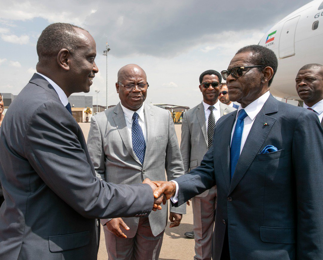 Perezida Obiang yakiriwe na Minisitiri Dr Sezibera