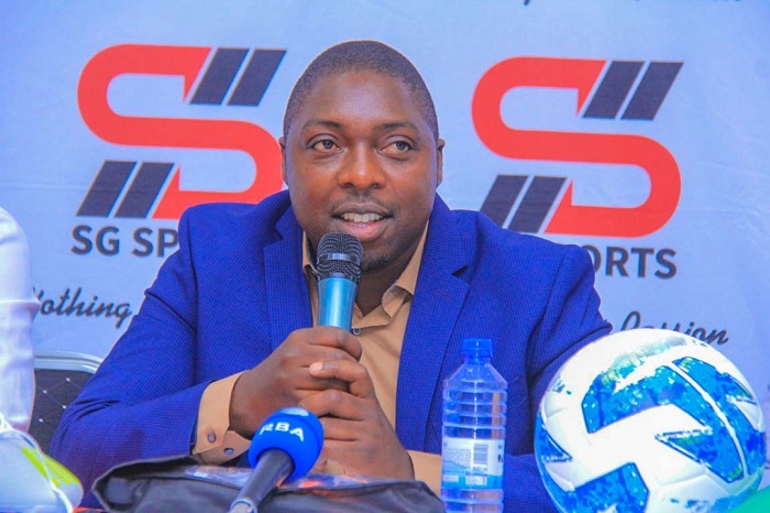 Simon Nsanga ukuriye sosiyete ya SG Sports