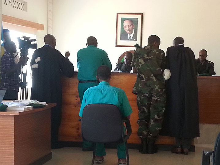 Sgt (rtd) Kabayiza yari yemerewe kuburana yicaye kubera intege nke.