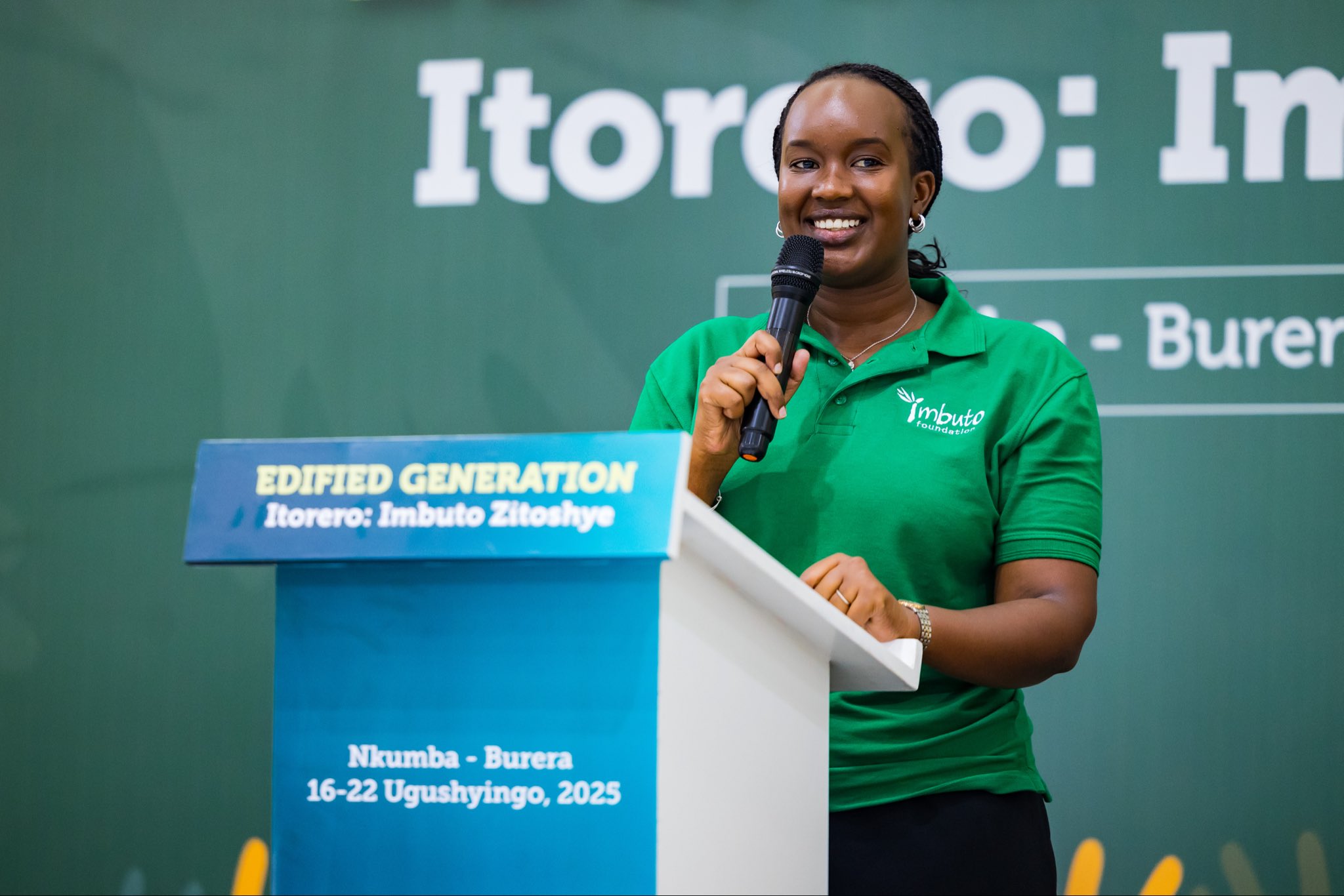 Umuyobozi Mukuru wa Imbuto Foundation, Elodie Shami