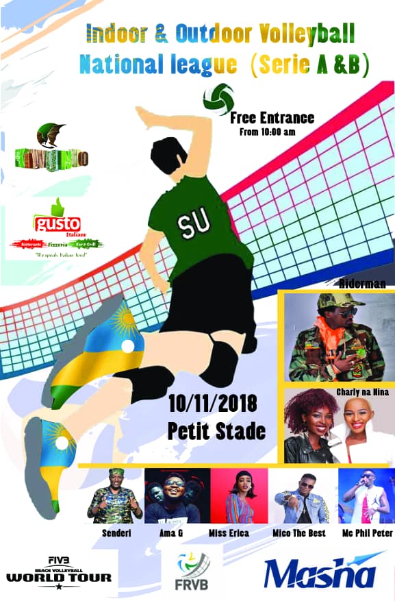 Muri iyi mikino, abazayitabira bazasusurutswa n'abahanzi barimo Charly na Nina ndetse na Riderman