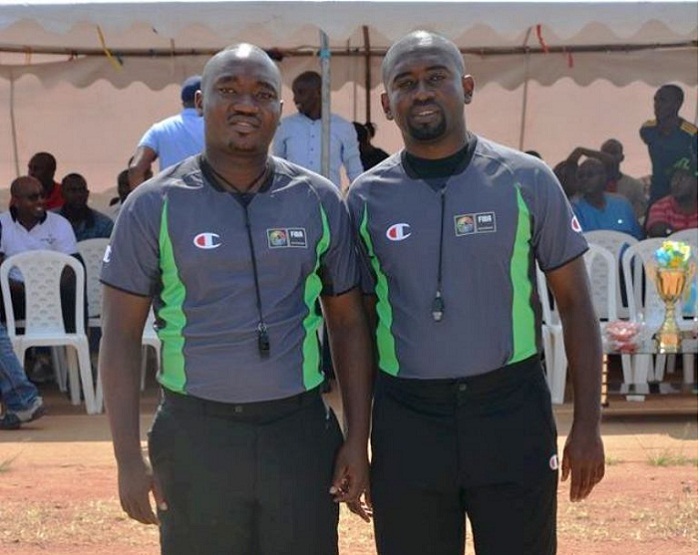 Ruhamiriza ubanza iburyo, ari kumwe na Shema Maboko Didier